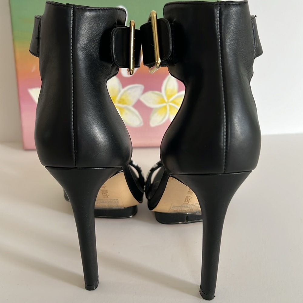Calvin Klein Vable Beading Heels | Size 5M - Picture 5 of 11